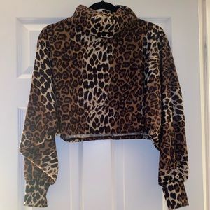 Cheetah crop top